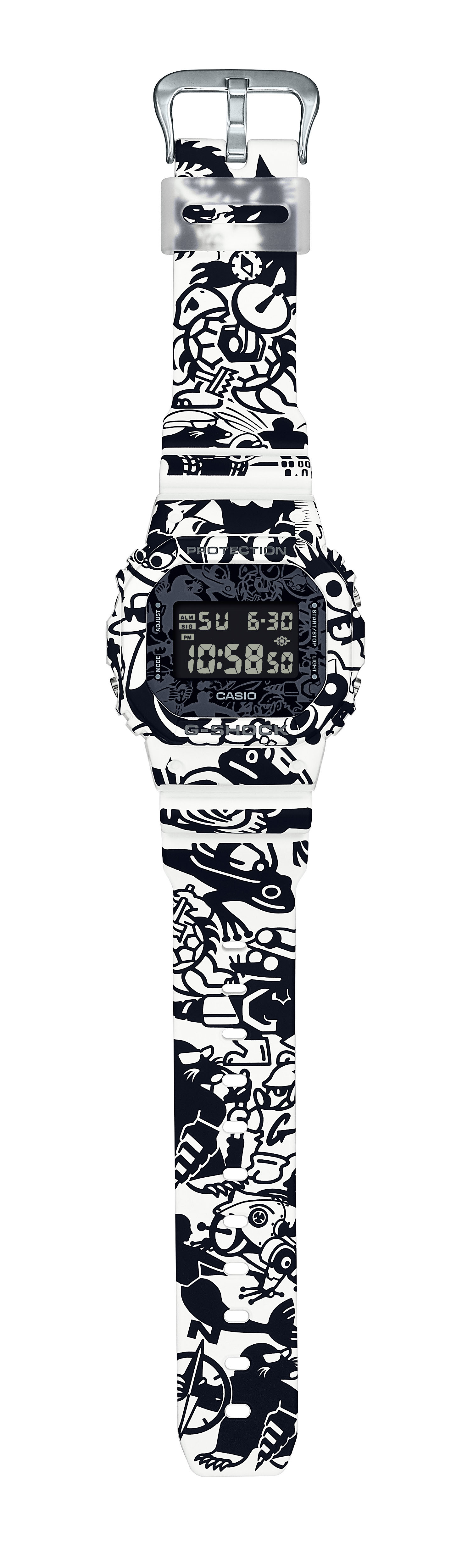 時尚手錶】G-SHOCK UNIVERSE DW-5600GU-7 經典玩味迷彩設計| 夏日型格 
